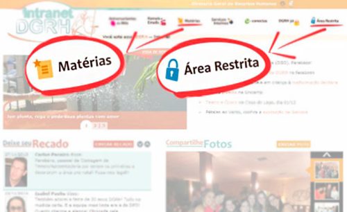 novidades intranet