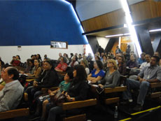 Participantes da palestra