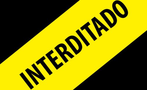 portaria interditada