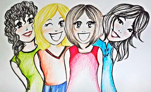 desenho escrita destaque
