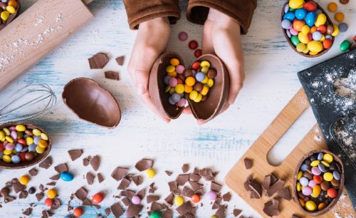 mais chocolate por favor destaque