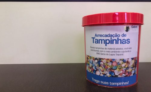 arrecadacao de tampinhas destaque