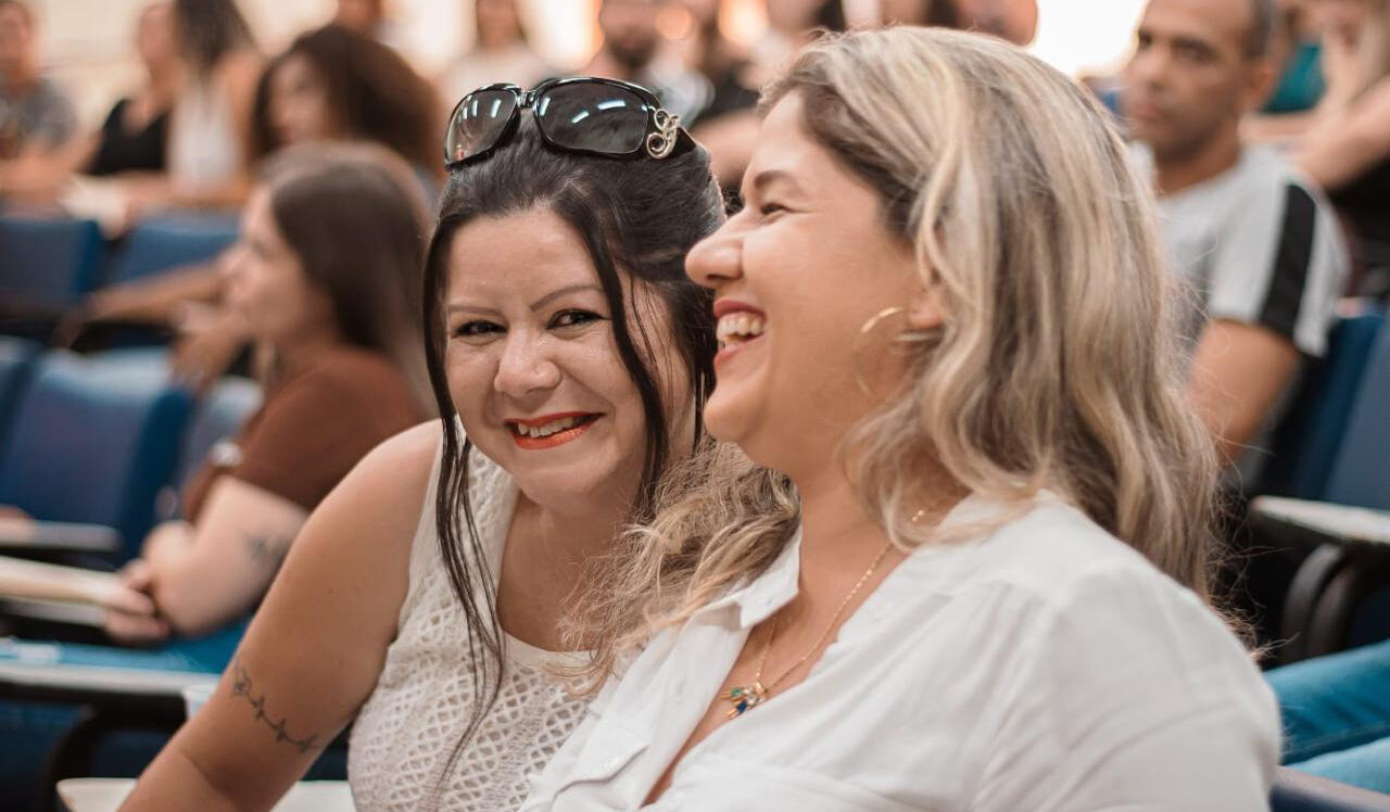 O evento promoveu integração entre os ingressantes