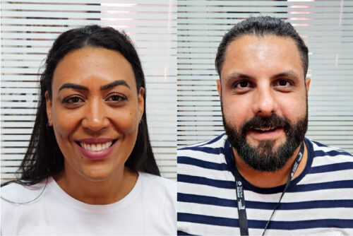 Fotografia dos novos integrantes