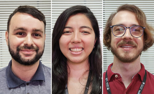 Fotos dos novos integrantes da DGRH