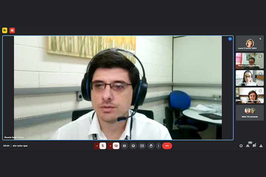 Ricardo Viciana (DSTr) apresentou o sistema GIST