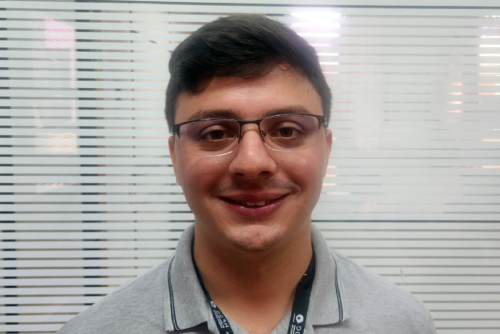 Foto de rosto do servidor Matheus Garcia Gonçalves