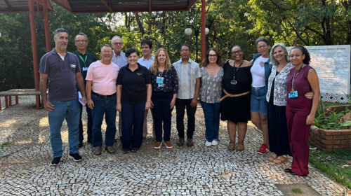 Foto de todos os onze servidores que participaram do PPA