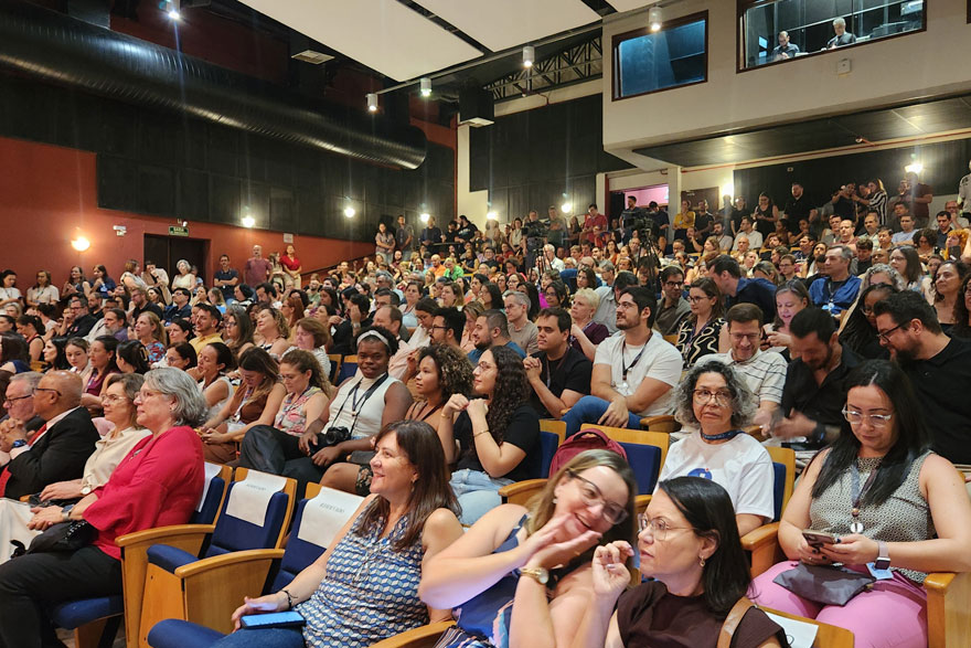 Público presente no evento de entrega do Prêmio PAEPE 2025